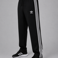 track pants adidas 3 stripes | Black