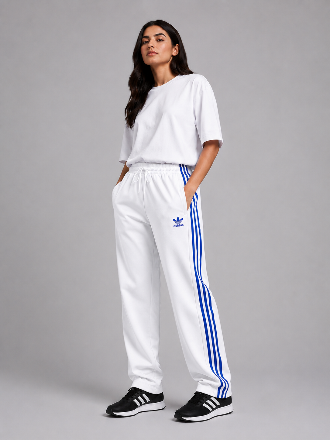 track pants adidas 3 stripes الصورة الرئيسية