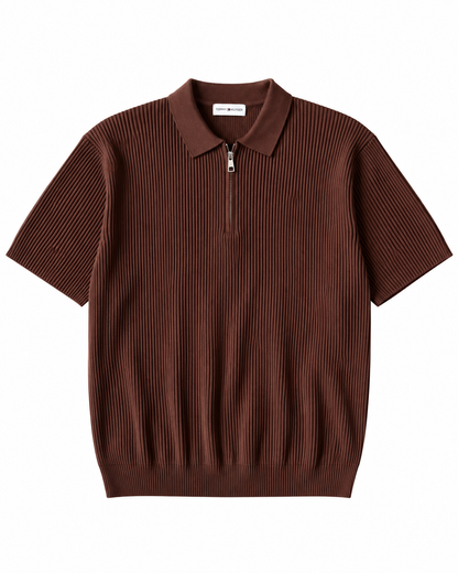 Knitted Polo Shirt