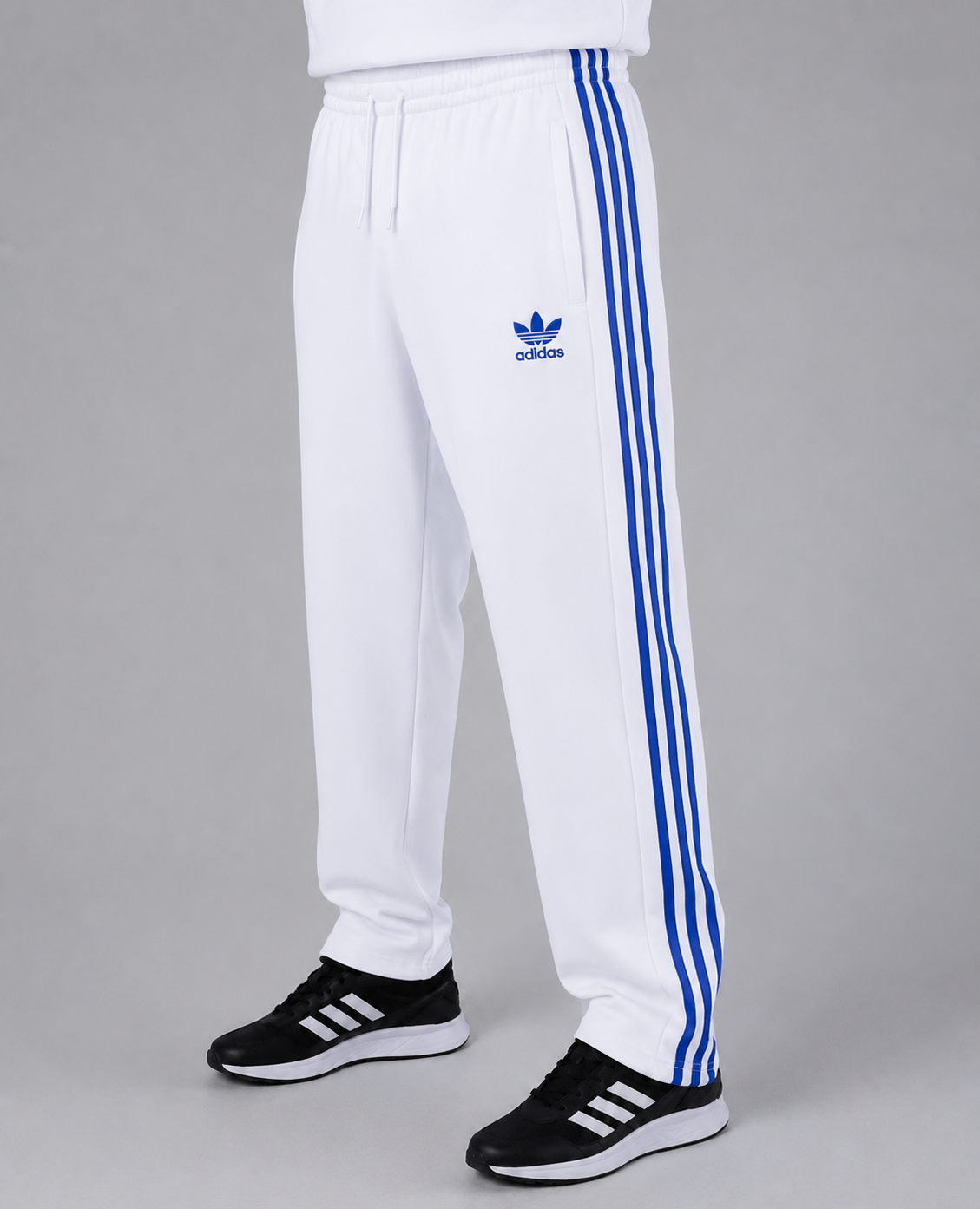 track pants adidas 3 stripes | White الصورة الرئيسية